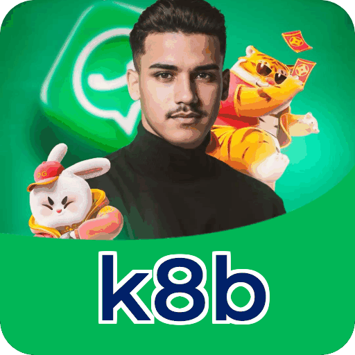 Material promocional do app k8b — ilustração, não métricas auditadas nesta página